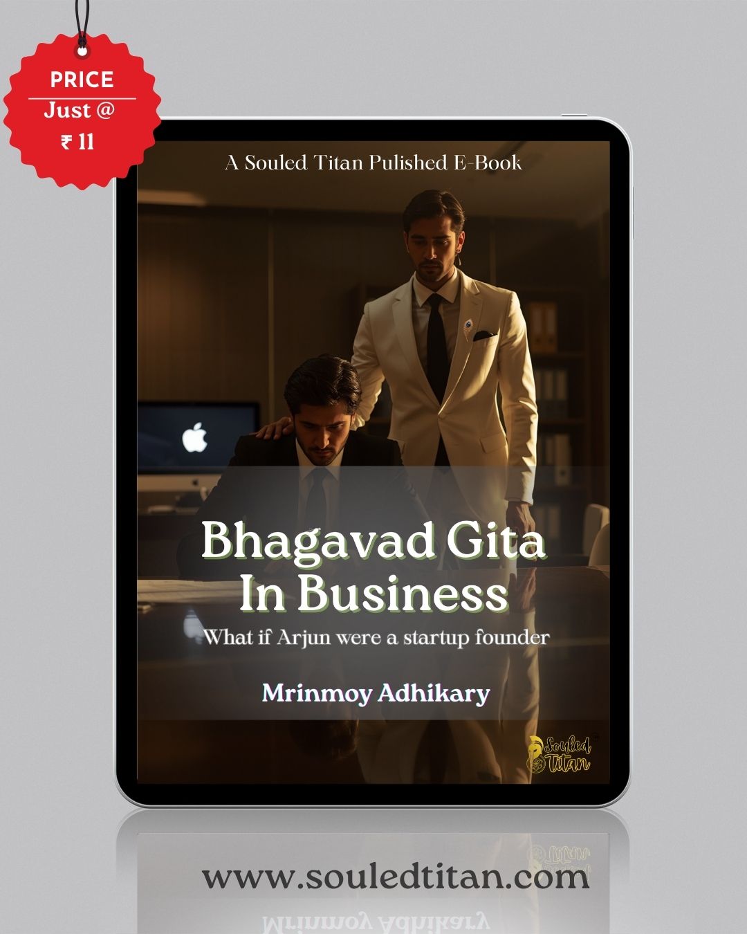Bhagavad Gita In Business: The Best Self Help Book Cover Page For Entrepreneurs