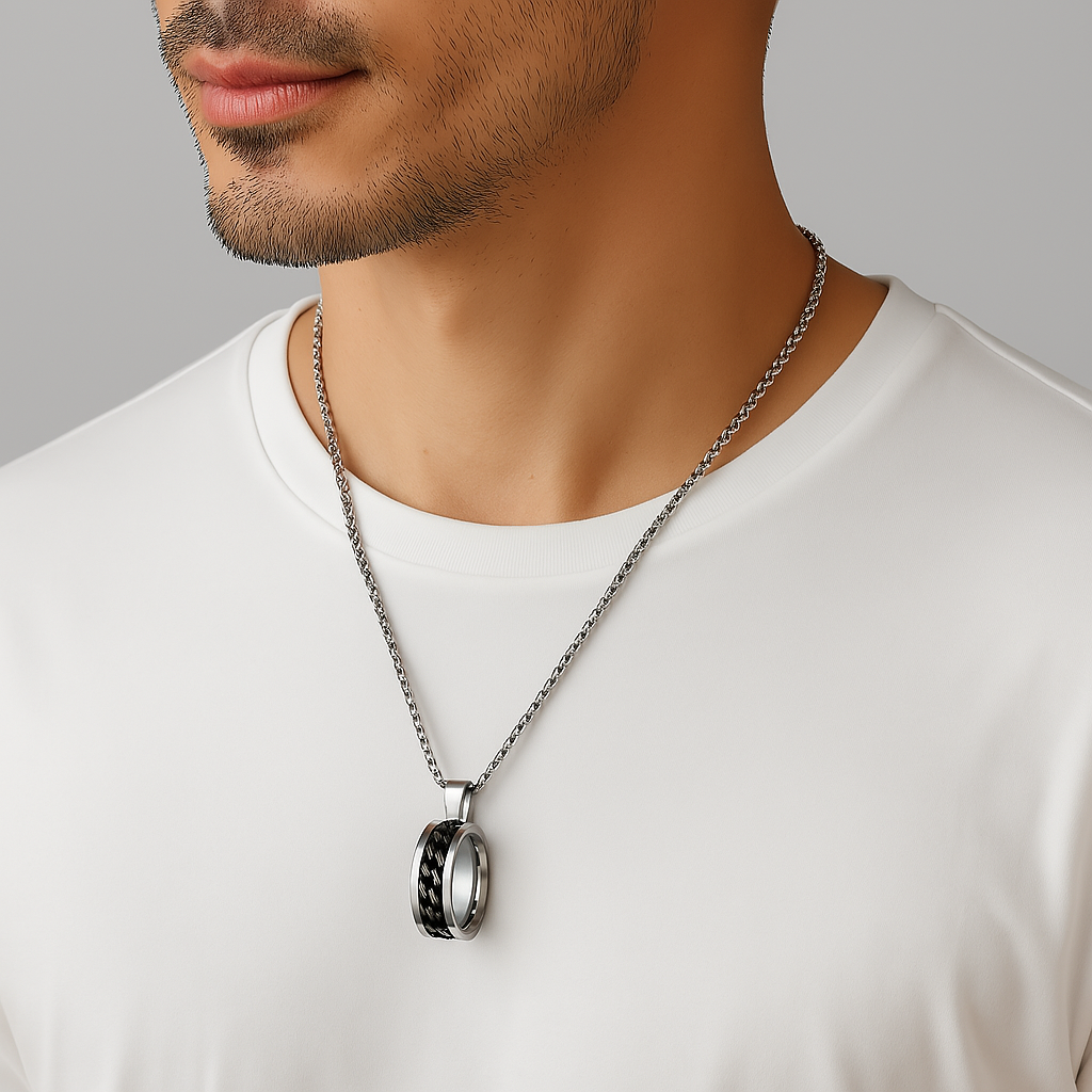 Stainless Steel Ring Pendant