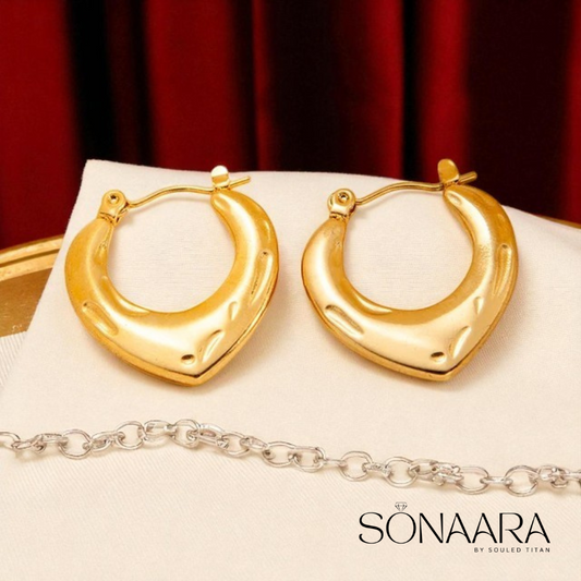 Gold plated Kaan ki baali for women