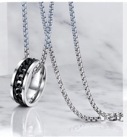Stainless Steel Ring Pendant
